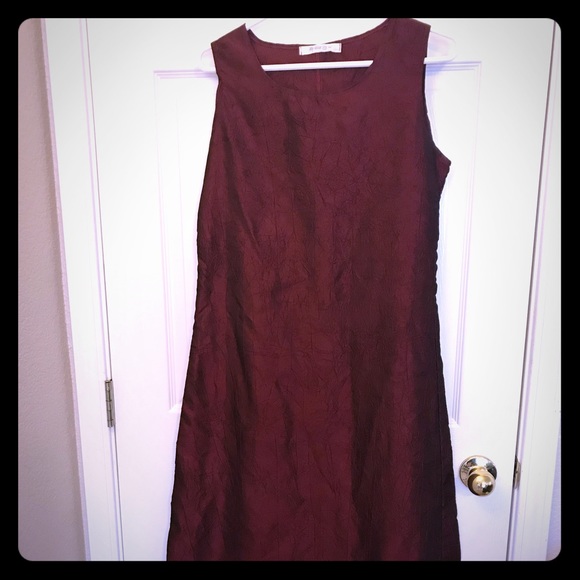 Aly-Wear Dresses & Skirts - Long Burgundy Dress SM